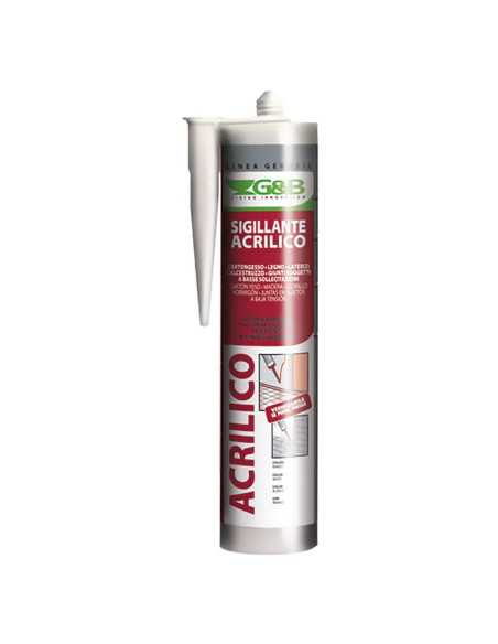 SILICONE ACRILICO 'GEBOSIL' - G&B | Utensili Store