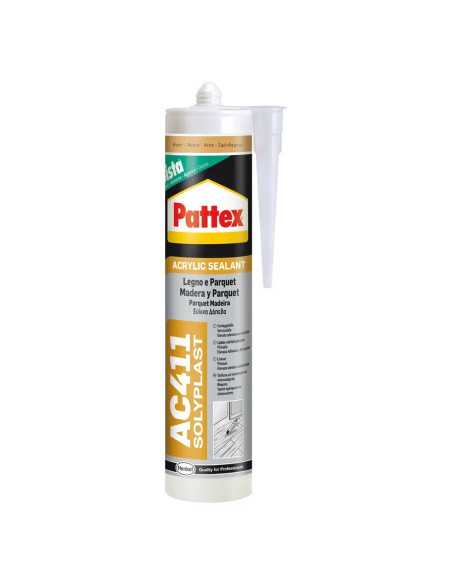 SILICONE ACRILICO PER LEGNO E PARQUET 'PATTEX AC41 - Ciliegio - PATTEX | Utensili Store