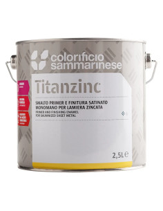 SMALTO SINTETICO RIEMPITIVO 'TITANZINC' - COLORIFICIO SAMMARINESE
