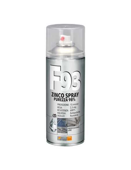 SMALTO SPRAY ZINCO 98% 'F93' - FAREN | Utensili Store