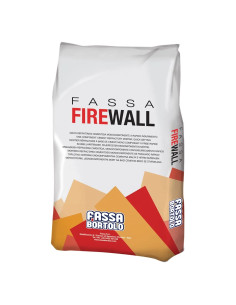 MALTA CEMENTIZIA REFRATTARIA 'FASSA FIREWALL' - FASSABORTOLO