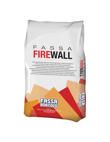 MALTA CEMENTIZIA REFRATTARIA 'FASSA FIREWALL' - FASSABORTOLO | Utensili Store