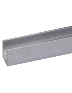 PROFILO ALLUMINIO CANALINO U - ARCANSAS 2