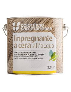 IMPREGNANTE 'SANOLEGNO' Cerato Bianco - COLORIFICIO SAMMARINESE