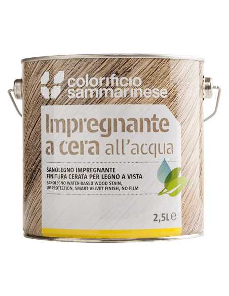 IMPREGNANTE 'SANOLEGNO' Cerato Bianco - COLORIFICIO SAMMARINESE | Utensili Store