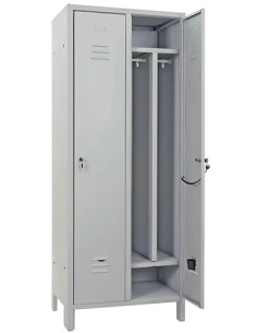 ARMADIO METALLO SPOGLIATOIO SPORCO/PULITO - PROMETAL 2