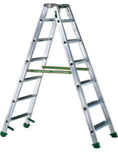 SCALA ALLUMINIO DOPPIA - Senza Marca