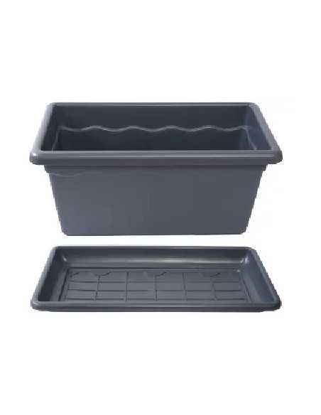 FIORIERA ANTRACITE - DUPLAST | Utensili Store