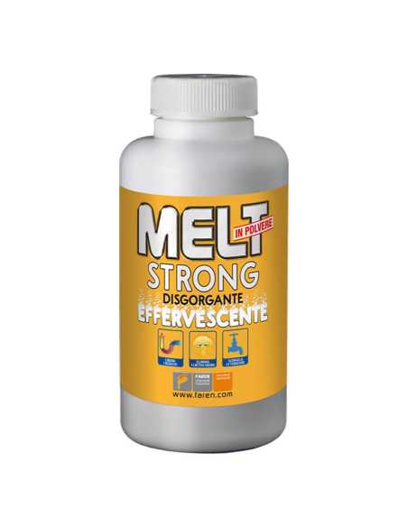 DISGORGANTE EFFERVESCENTE IN POLVERE 'MELT STRONG' - FAREN | Utensili Store
