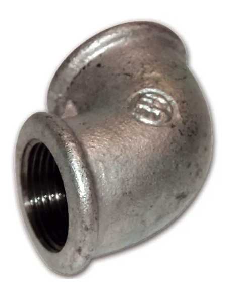 RACCORDO GHISA ZINCATO GOMITO - Senza Marca | Utensili Store