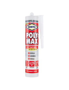 ADESIVO SIGILLANTE UNIVERSALE 'POLY MAX' CRISTAL - BOSTIK