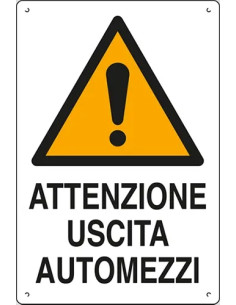 CARTELLO SEGNALETICA CANTIERE - STAMPLAST