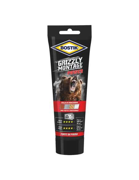 COLLA 'GRIZZLY MONTAGE POWER' - BOSTIK | Utensili Store