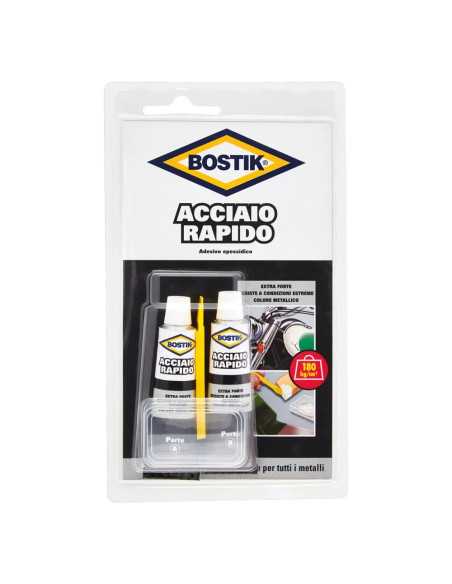 ADESIVO 'ACCIAIO RAPIDO' - BOSTIK | Utensili Store