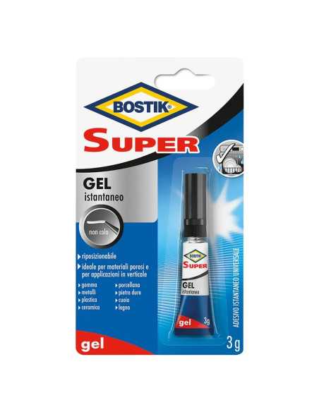 ADESIVO ISTANTANEO UNIVERSALE GEL 'SUPER' - BOSTIK | Utensili Store