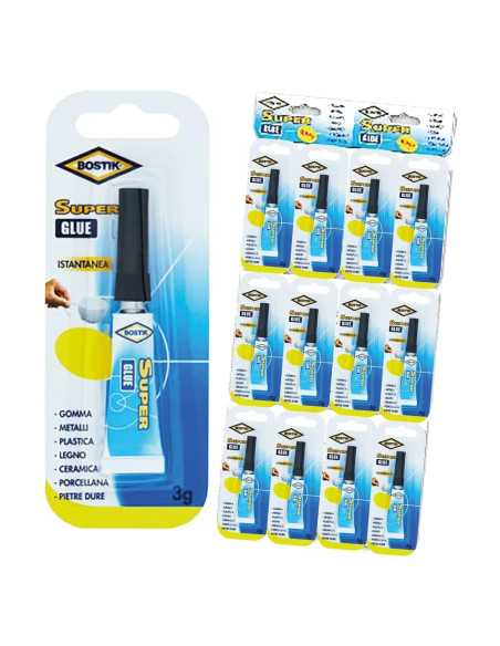 ADESIVO ISTANTANEO 'SUPER GLUE' - BOSTIK | Utensili Store