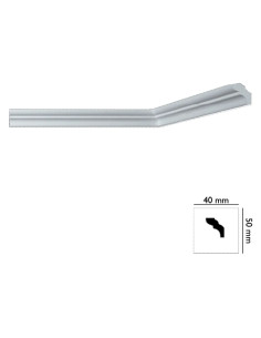 CORNICE DECORATIVA PER SOFFITTO mod. I755 - BOVELACCI