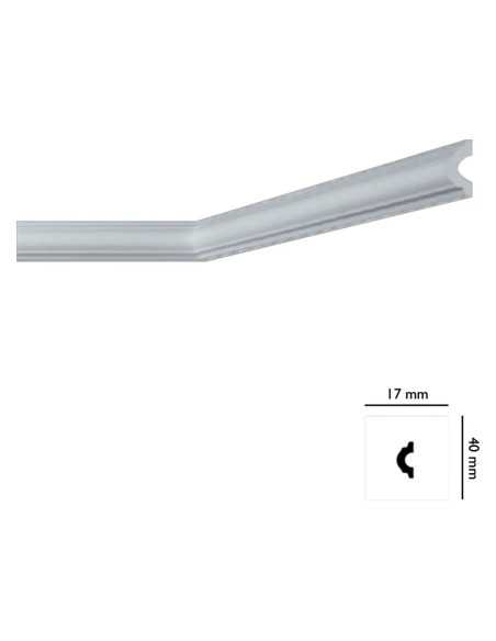 CORNICE DECORATIVA PER SOFFITTO mod. I745 - BOVELACCI | Utensili Store
