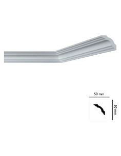 CORNICE DECORATIVA PER SOFFITTO mod. I750 - BOVELACCI