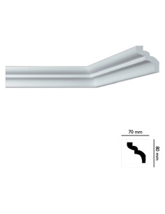 CORNICE DECORATIVA PER SOFFITTO mod. I785 - BOVELACCI