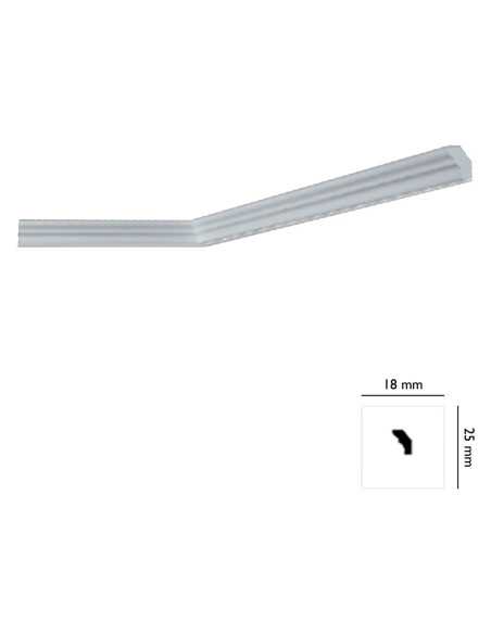 CORNICE DECORATIVA PER SOFFITTO mod. I725 - BOVELACCI | Utensili Store