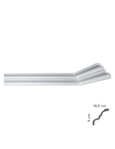 CORNICE DECORATIVA PER SOFFITTO mod. I777 - BOVELACCI