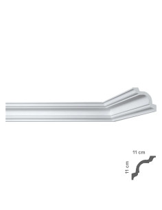 CORNICE DECORATIVA PER SOFFITTO mod. I790 - BOVELACCI