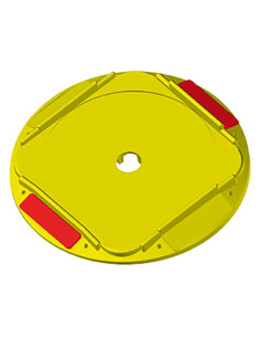 BASETTA INCAVO TONDO CON CATARIFRANGENTE - Senza Marca