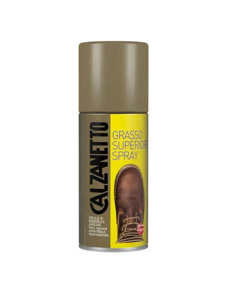 GRASSO PROTETTIVO SPRAY PER SCARPE 'CALZANETTO' - EBANO | Utensili Store
