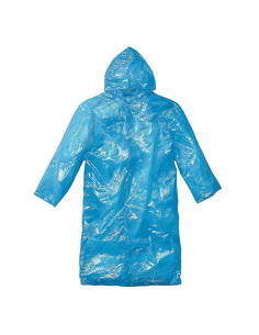 IMPERMEABILE TASCABILE MONOUSO 'BOXER' - NERI