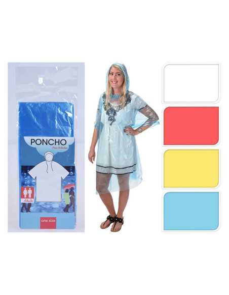 IMPERMEABILE TASCABILE MONOUSO 'PONCHO' - Senza Marca | Utensili Store