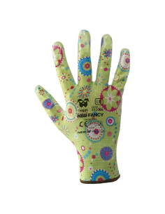 GUANTI POLIESTERE/NBR 'FANCY' - NERI