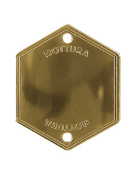 MOSTRINA COPRIFORO ART.95146 finitura argento - MOTTURA | Utensili Store