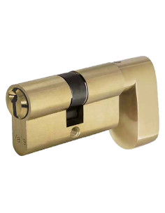 CILINDRO SAGOMATO CON POMOLO A GOCCIA PER PORTE BAGNO - YALE