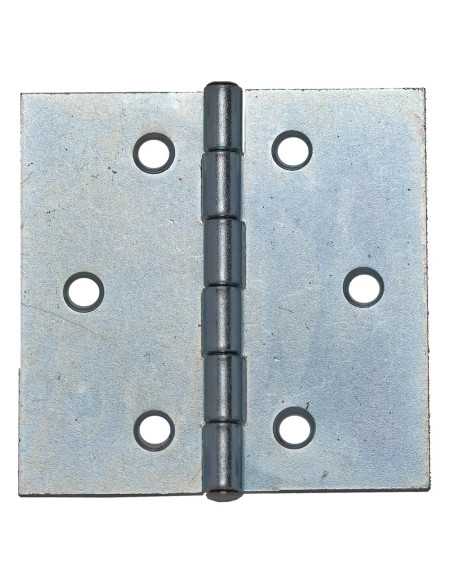 CERNIERA QUADRA IN ACCIAIO ZINCATO ART.121 - ALDEGHI LUIGI | Utensili Store