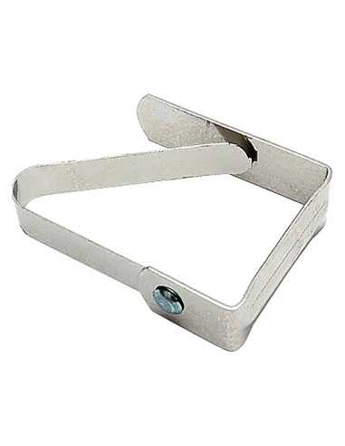 FERMATOVAGLIA A MOLLA bianco - Senza Marca | Utensili Store