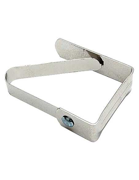 FERMATOVAGLIA A MOLLA bianco - Senza Marca | Utensili Store