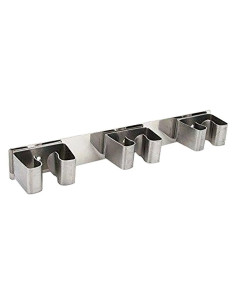 BARRA APPENDISCOPA IN ACCIAIO INOX - Senza Marca
