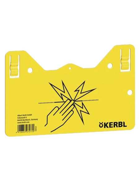 CARTELLO SEGNALETICO RECINZIONE ELETTRICA - ALBERT KERBL | Utensili Store