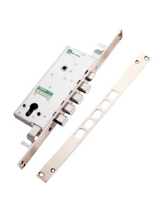 MOTTURA Serratura da infilare triplice per porte blindate