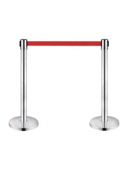 COLONNINA SEGNAPERCORSO C/NASTRO - Senza Marca | Utensili Store