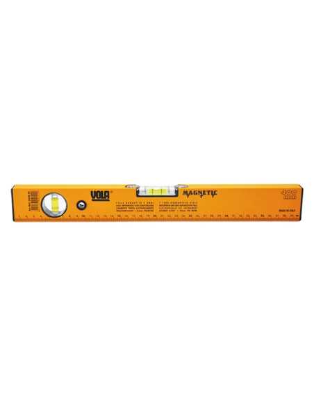 LIVELLA A DUE BOLLE MAGNETICA - VOLA | Utensili Store