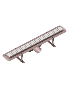 CANALETTA PER DOCCIA CON GRIGLIA - Senza Marca