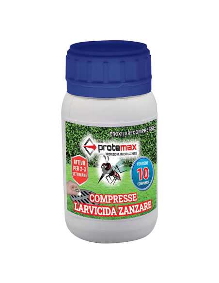 ANTIZANZARE LARVICIDA COMPRESSE - PROTEMAX | Utensili Store