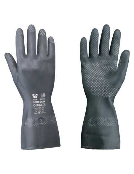 GUANTI NEOPRENE 'NEO ECO' - NERI | Utensili Store