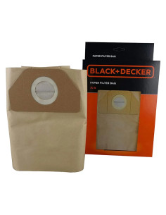 SACCHETTI RACCOGLIPOLVERE IN CARTA - BLACK DECKER