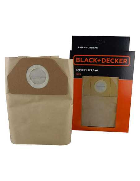 SACCHETTI RACCOGLIPOLVERE IN CARTA - BLACK DECKER | Utensili Store