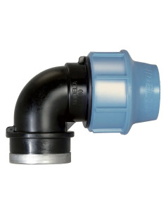 GOMITO A 90° CON DERIVAZIONE FEMMINA - UNIDELTA