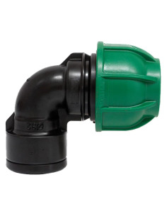 GOMITO A 90° CON DERIVAZIONE FEMMINA - IRRITEC