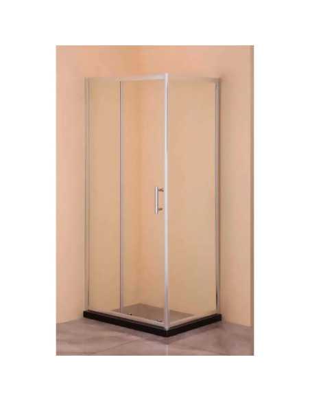 BOX DOCCIA CRISTALLO FISSO PIU' SCORREVOLE - FLUXY | Utensili Store